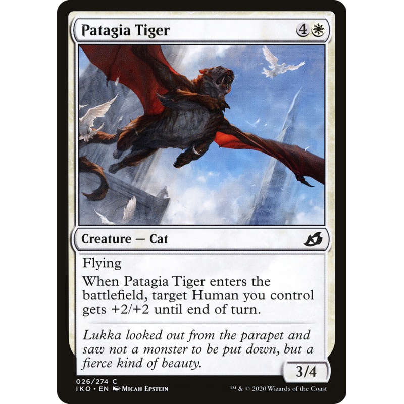 Patagia Tiger (IKO-026) - Ikoria: Lair of Behemoths