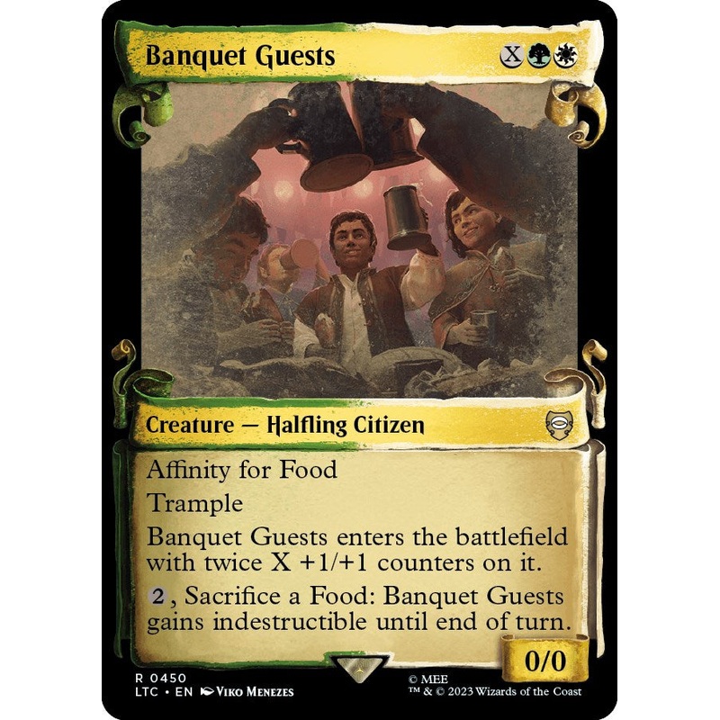Banquet Guests (Showcase Scrolls) [LTC - 450]
