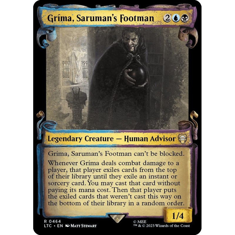 Grima, Saruman's Footman (Showcase Scrolls) [LTC - 464]