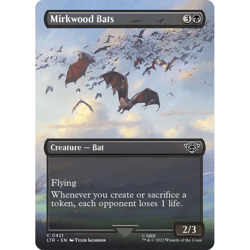 Mirkwood Bats (Borderless) [LTR - 421]