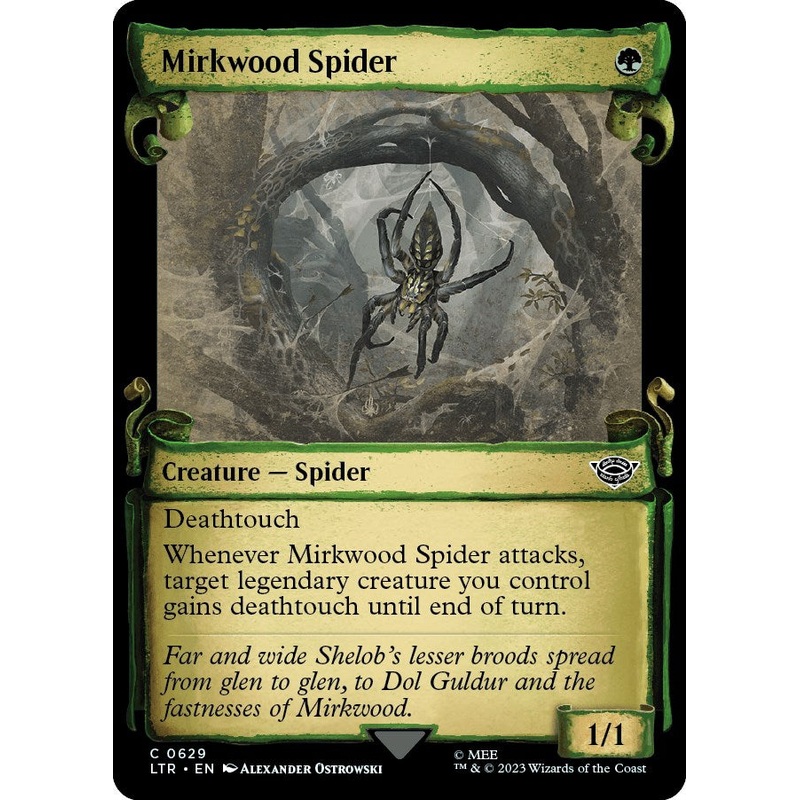Mirkwood Spider (Showcase Scrolls) [LTR - 629]