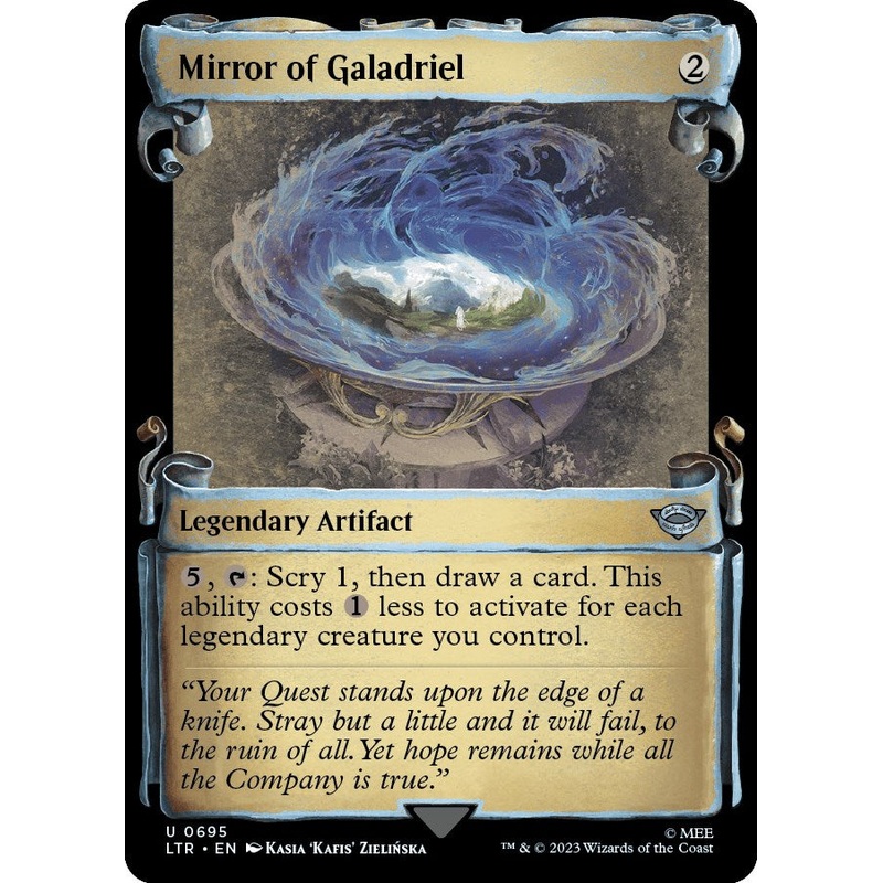 Mirror of Galadriel (Showcase Scrolls) [LTR - 695]