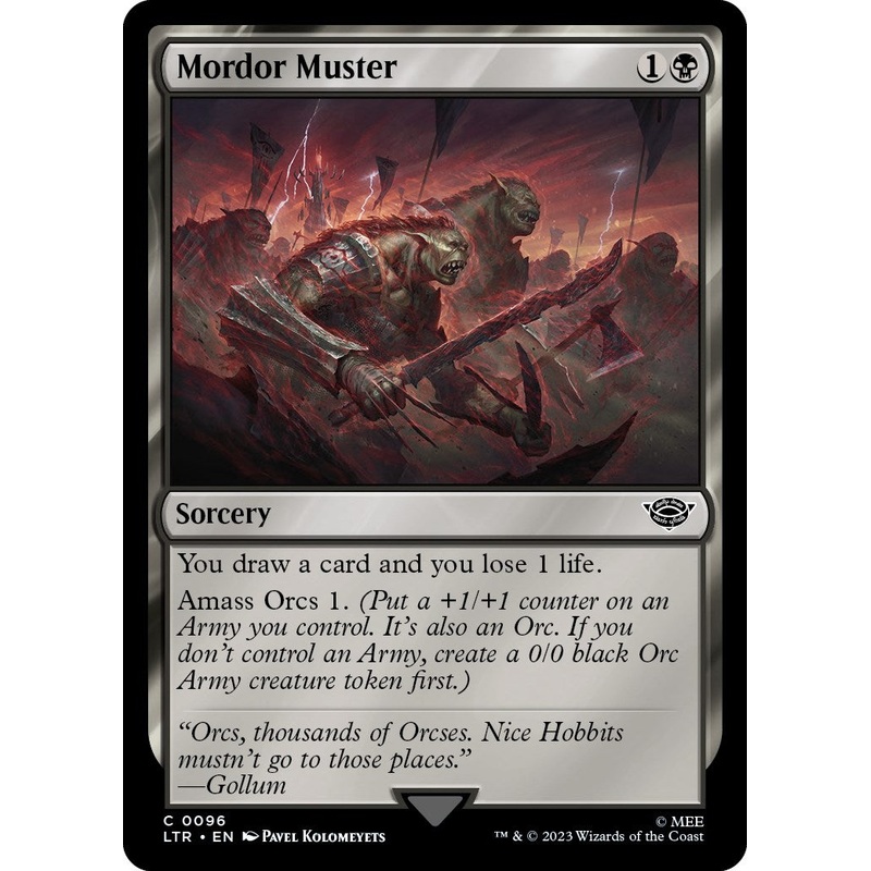 Mordor Muster [LTR - 96]