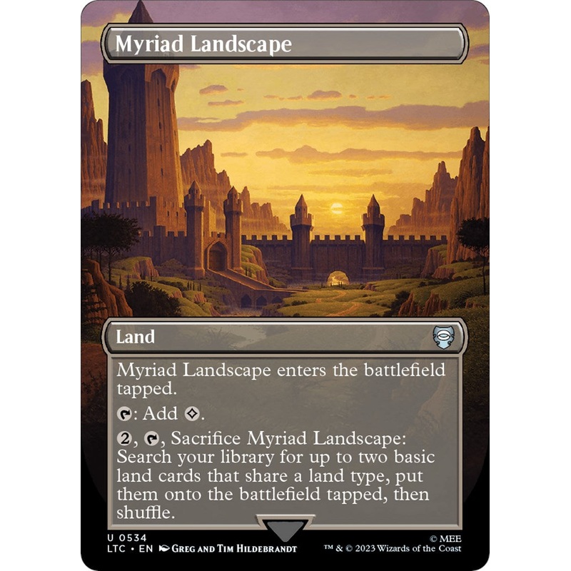 Myriad Landscape (Borderless) [LTC - 534]