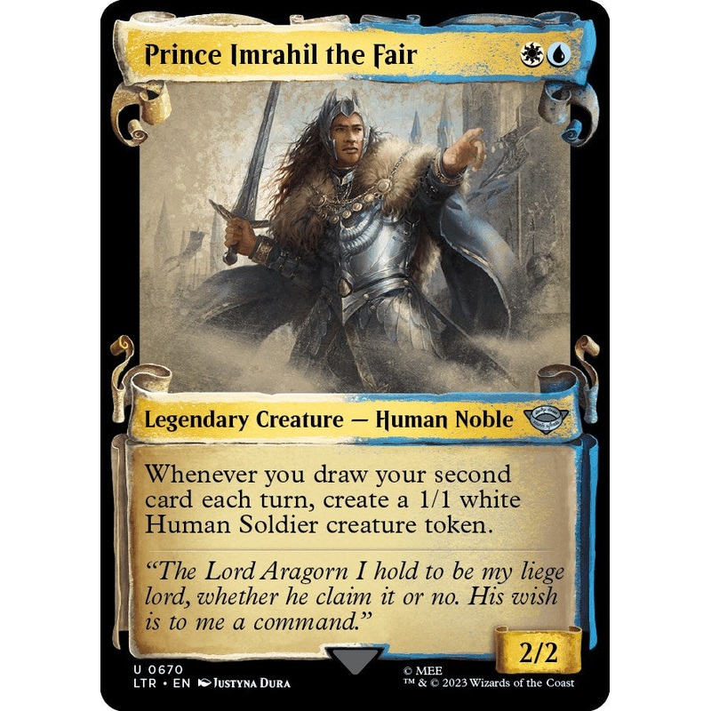Prince Imrahil the Fair (Showcase Scrolls) [LTR - 670]