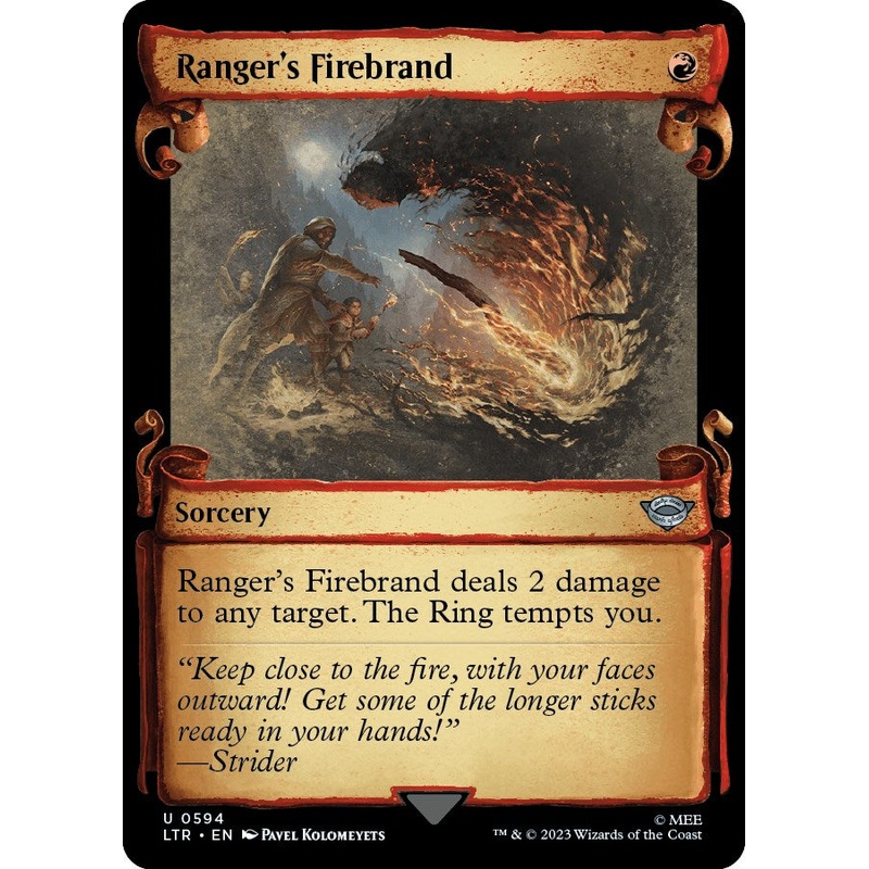 Ranger's Firebrand (Showcase Scrolls) [LTR - 594]