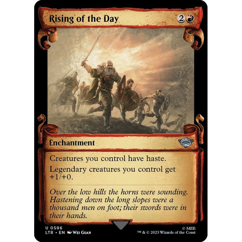 Rising of the Day (Showcase Scrolls) [LTR - 596]