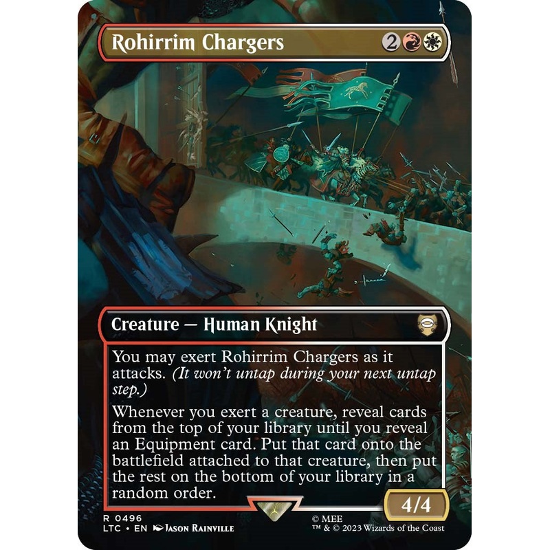 Rohirrim Chargers (Borderless) [LTC - 496]
