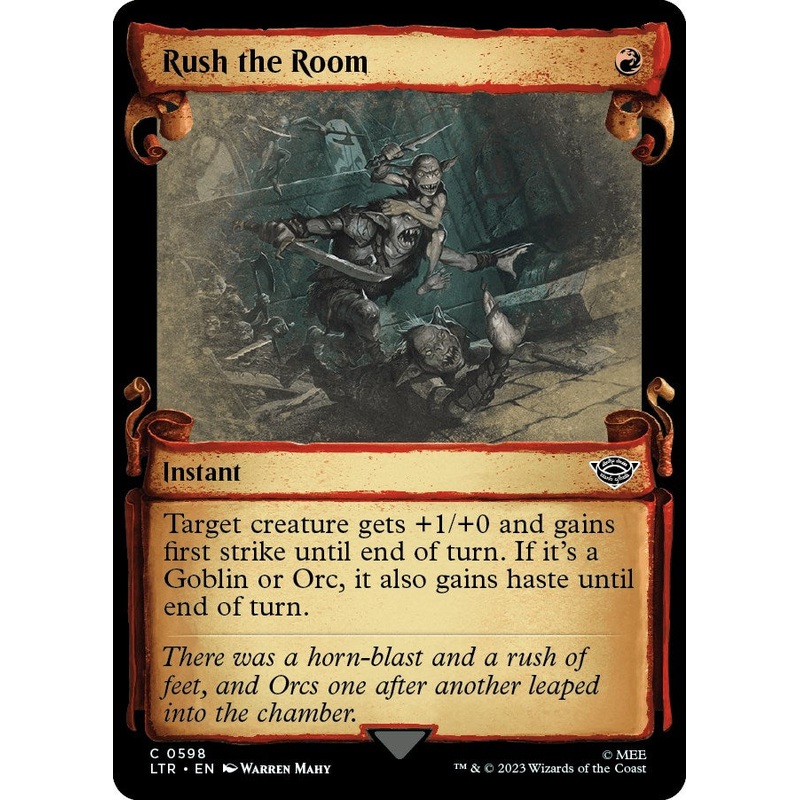 Rush the Room (Showcase Scrolls) [LTR - 598]