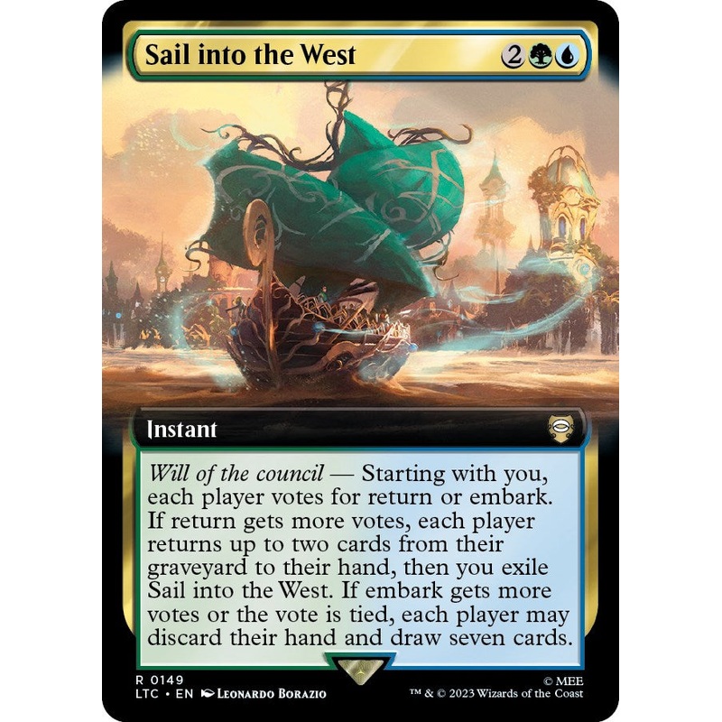Sail into the West (Extended Art) [LTC - 149]