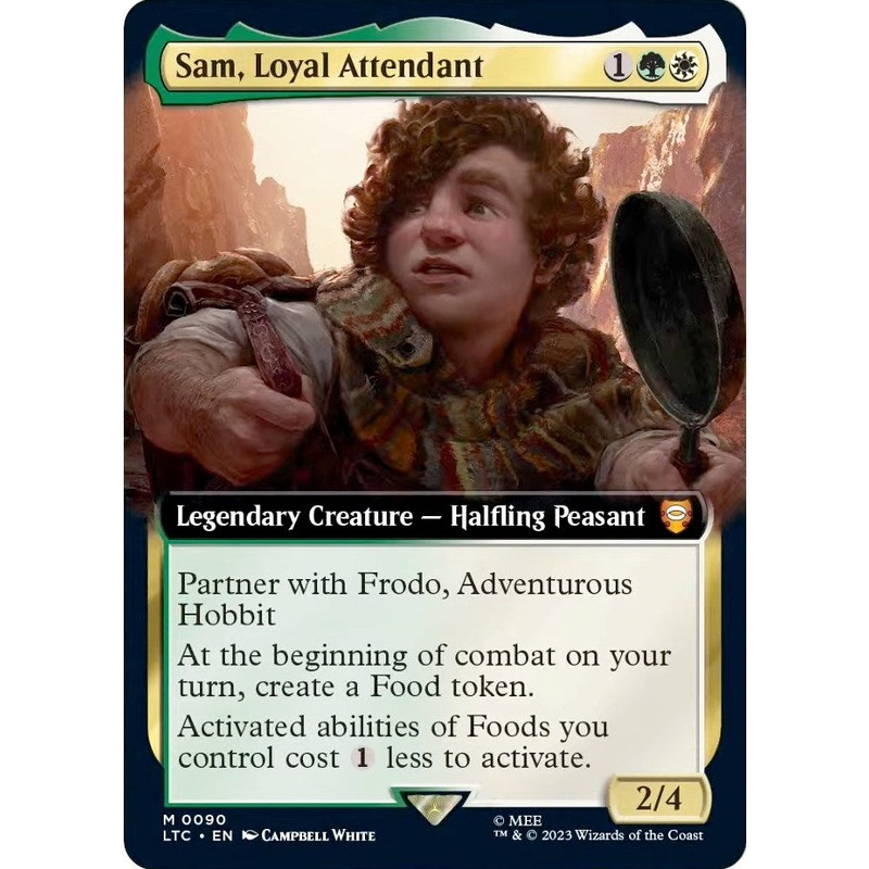 Sam, Loyal Attendant (Extended Art) [LTC - 90]