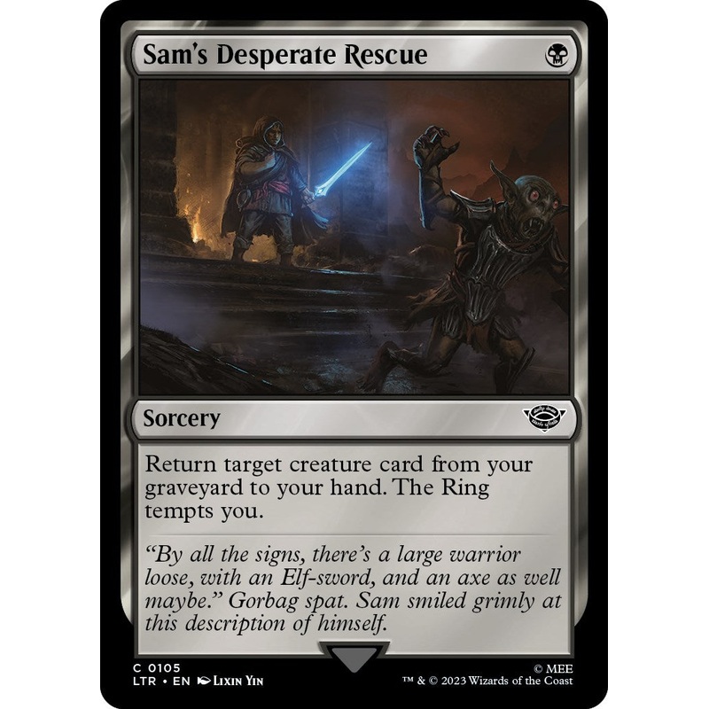 Sam's Desperate Rescue [LTR - 105]