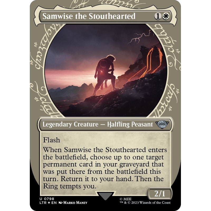Samwise the Stouthearted (Showcase) (Surge Foil) [LTR - 798]