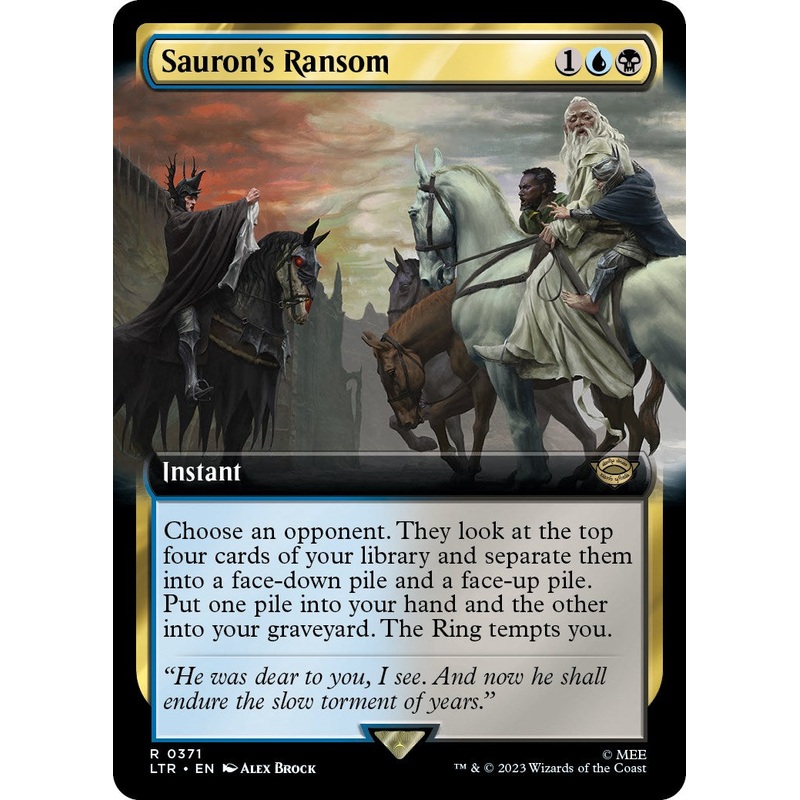 Sauron's Ransom (Extended Art) [LTR - 371]