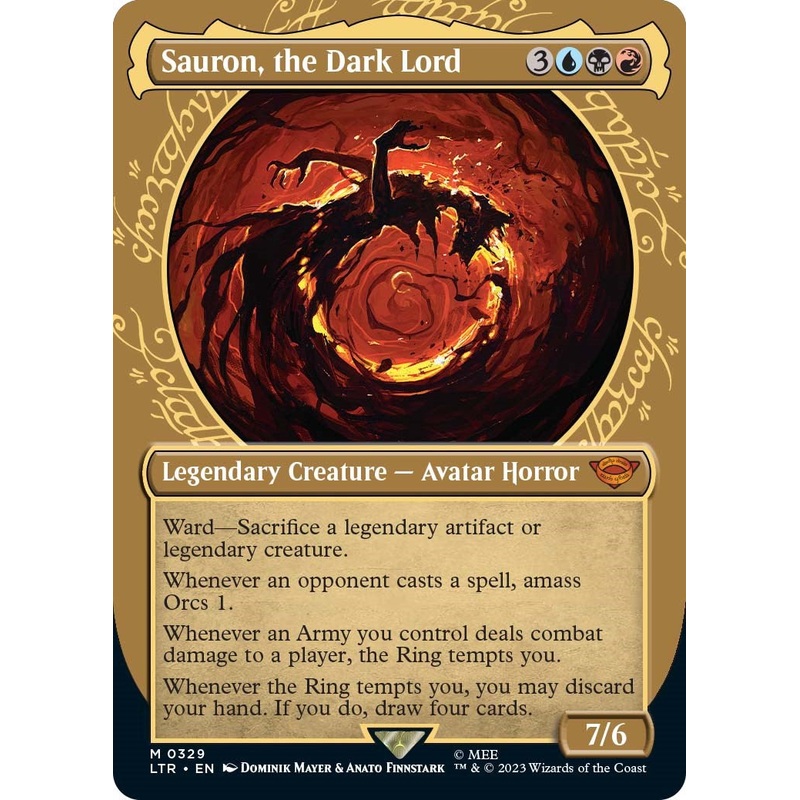 Sauron, the Dark Lord (Showcase) [LTR - 329]