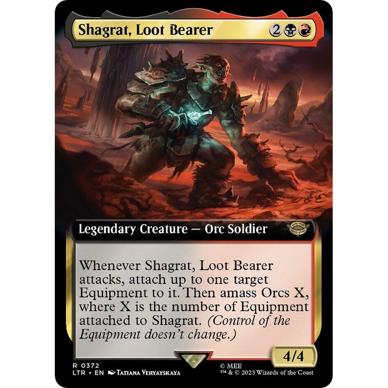 Shagrat, Loot Bearer (Extended Art) [LTR - 372]