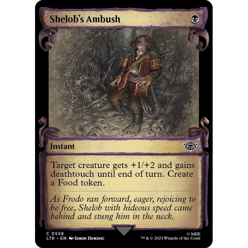 Shelob's Ambush (Showcase Scrolls) [LTR - 559]