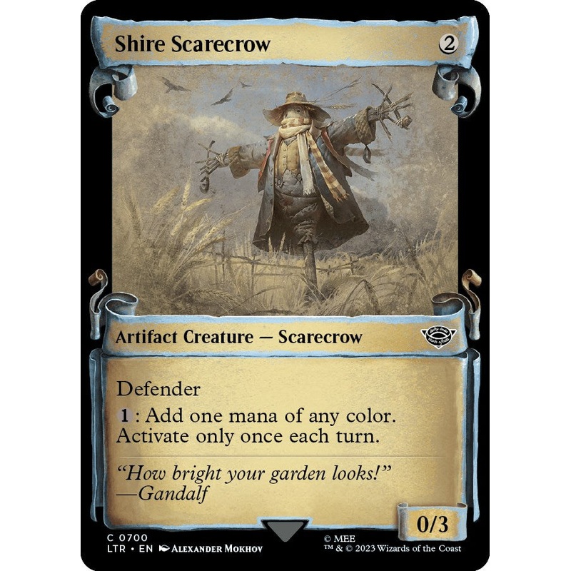 Shire Scarecrow (Showcase Scrolls) [LTR - 700]
