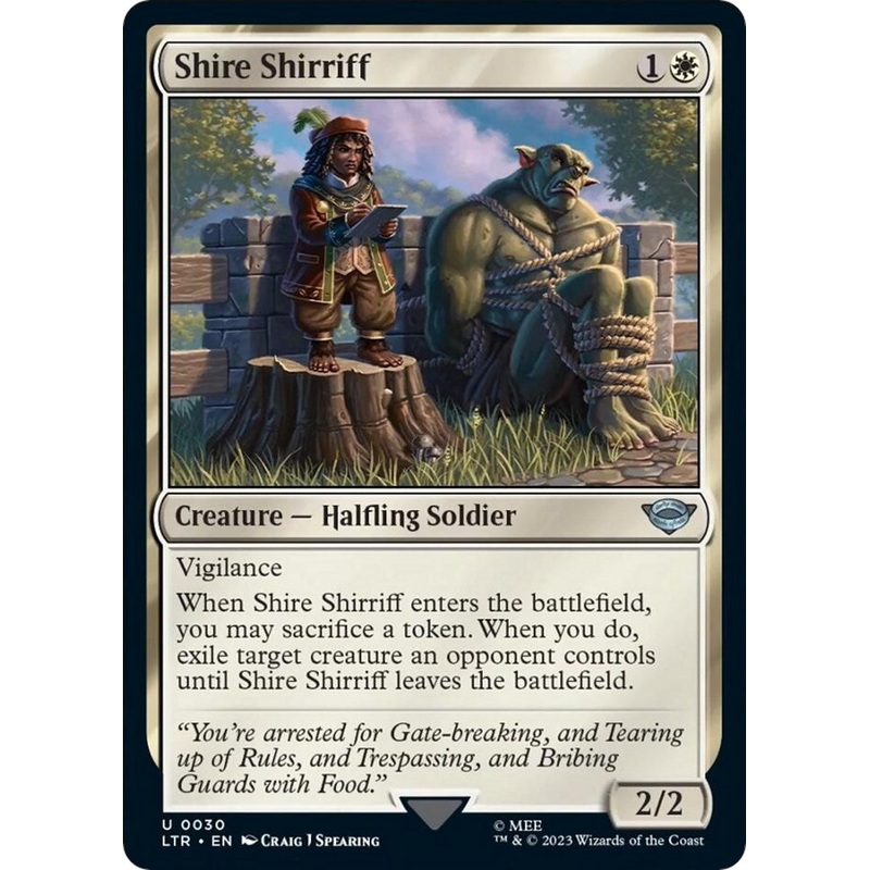Shire Shirriff [LTR - 30]