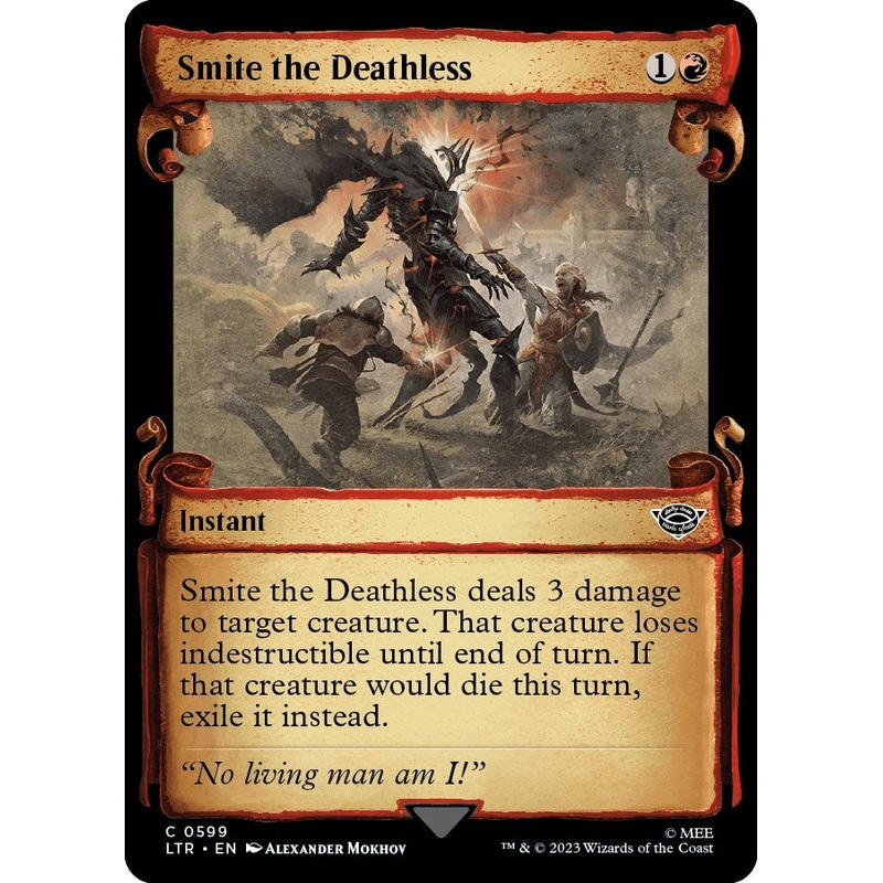 Smite the Deathless (Showcase Scrolls) [LTR - 599]