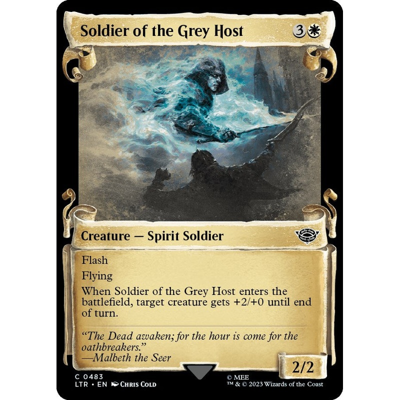 Soldier of the Grey Host (Showcase Scrolls) [LTR - 483]