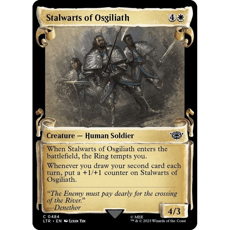 Stalwarts of Osgiliath (Showcase Scrolls) [LTR - 484]