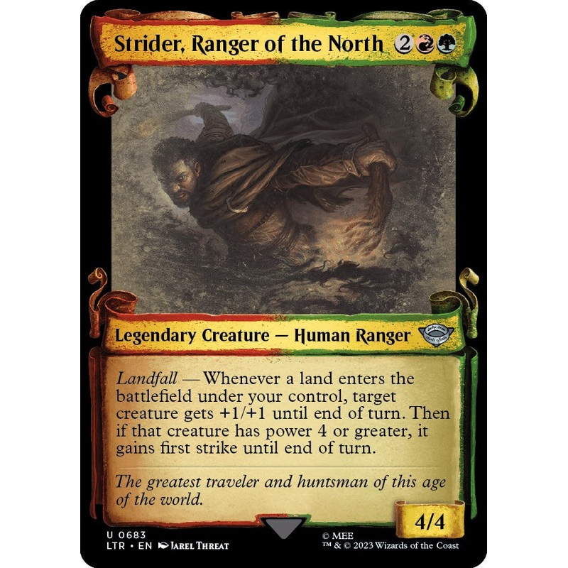 Strider, Ranger of the North (Showcase Scrolls) [LTR - 683]