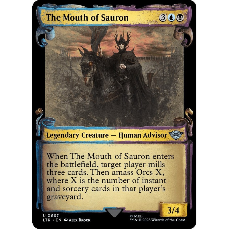 The Mouth of Sauron (Showcase Scrolls) [LTR - 667]