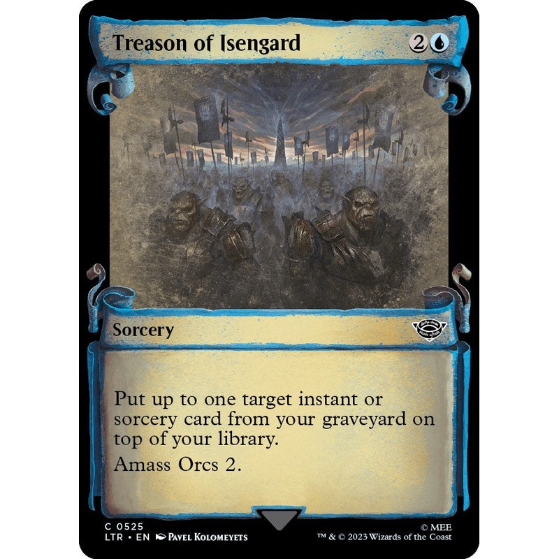 Treason of Isengard (Showcase Scrolls) [LTR - 525]