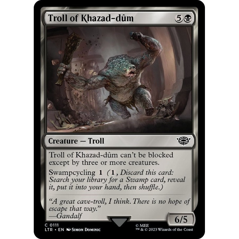 Troll of Khazad-dum [LTR - 111]