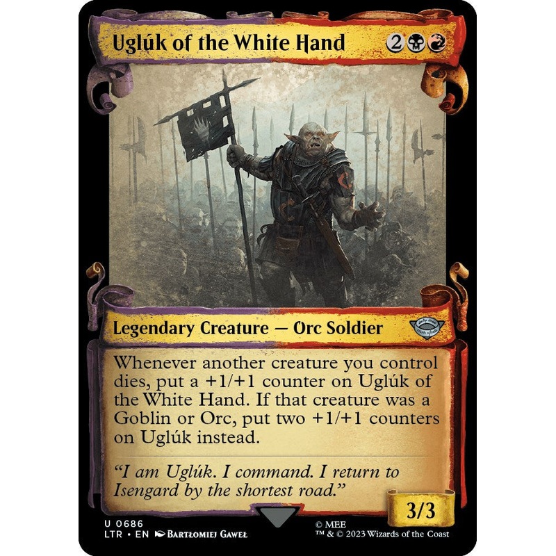 Ugluk of the White Hand (Showcase Scrolls) [LTR - 686]
