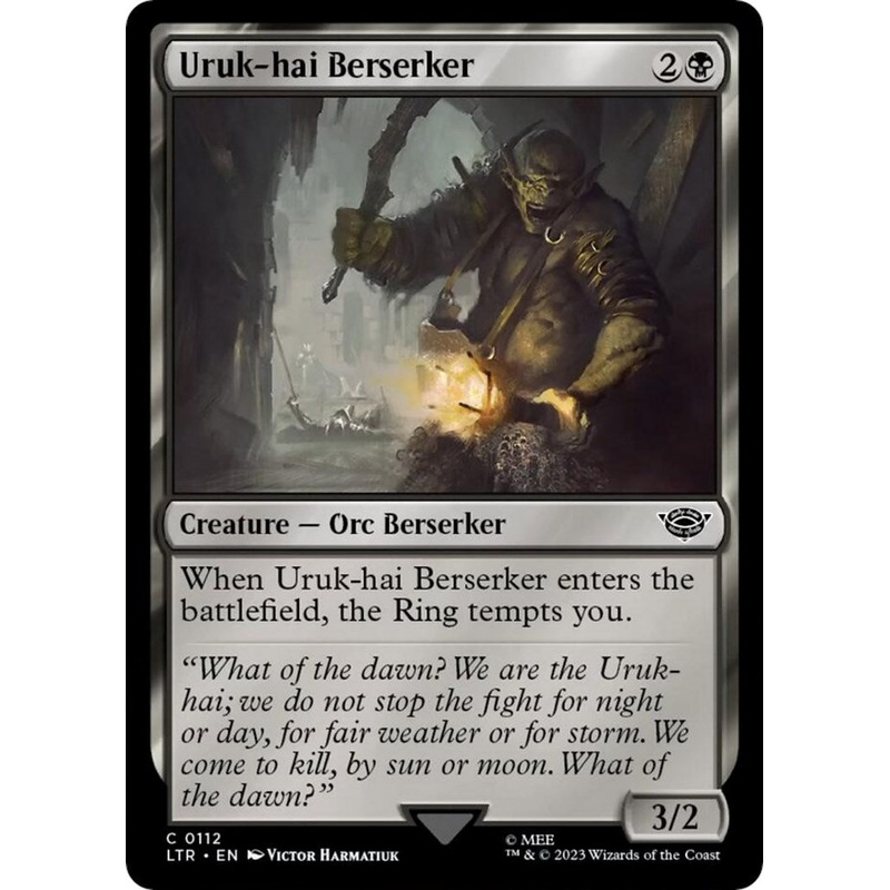 Uruk-hai Berserker [LTR - 112]