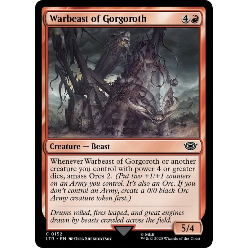 Warbeast of Gorgoroth [LTR - 152]