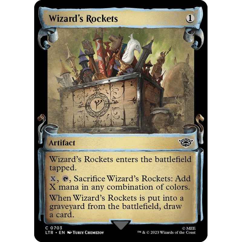 Wizard's Rockets (Showcase Scrolls) [LTR - 703]