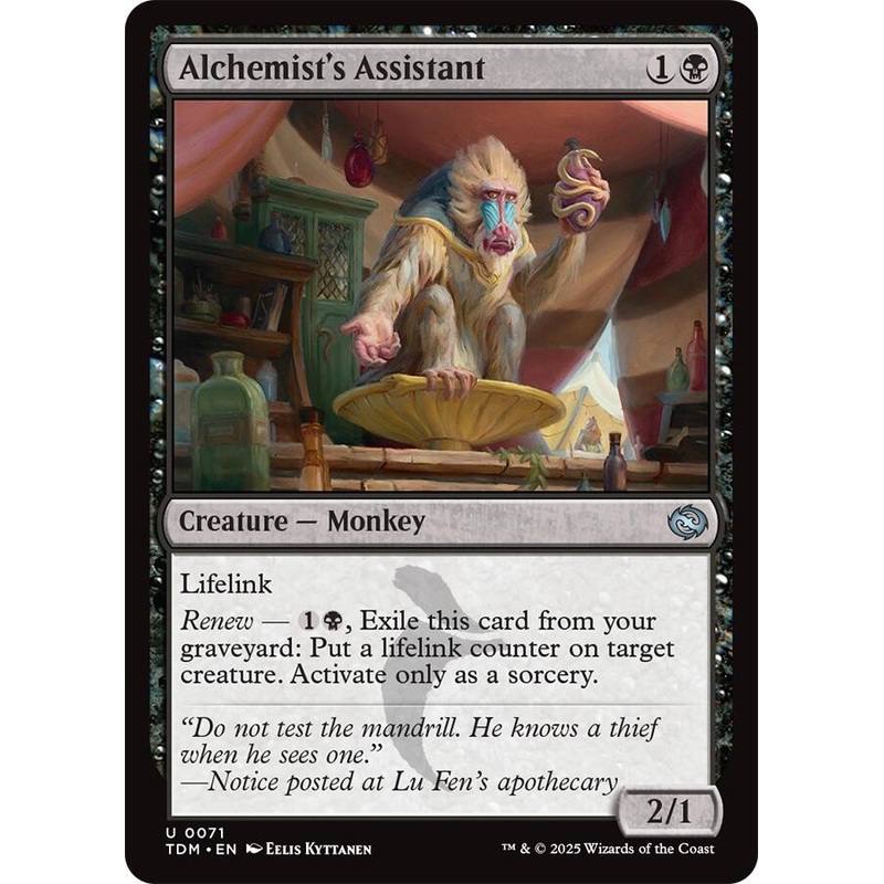 Alchemist's Assistant [TDM - 71]