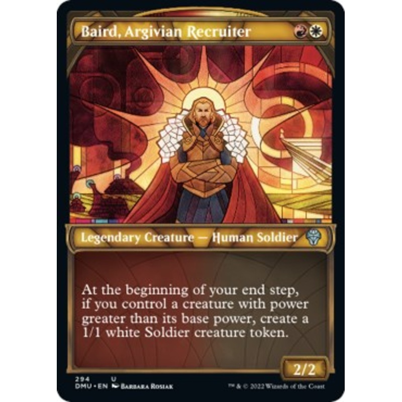 Baird, Argivian Recruiter (Showcase) [DMU - 294]