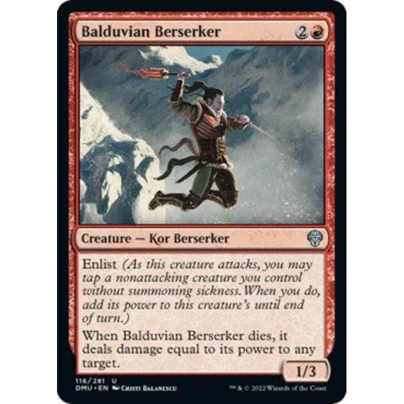 Balduvian Berserker [DMU - 116]