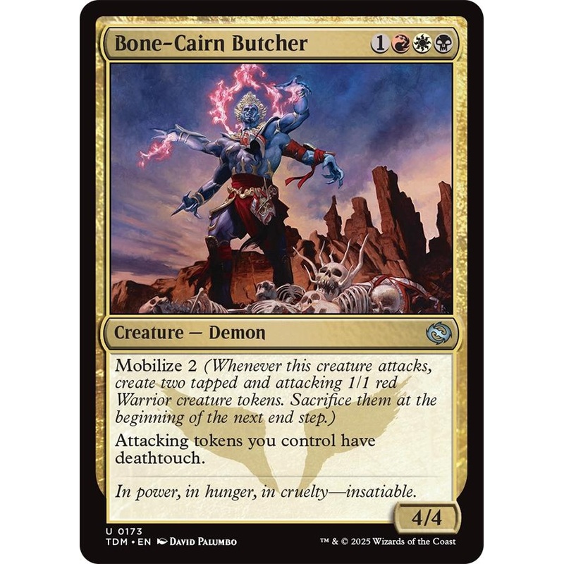 Bone-Cairn Butcher [TDM - 173]