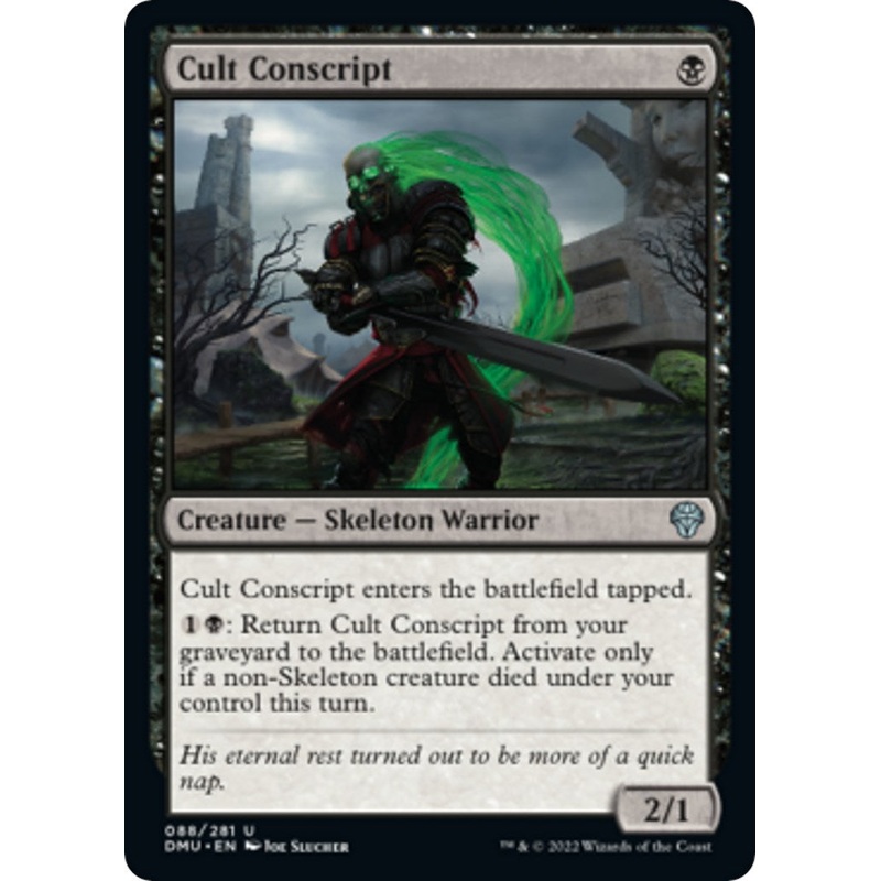 Cult Conscript [DMU - 88]