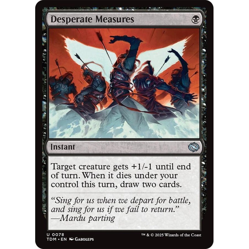 Desperate Measures [TDM - 78]