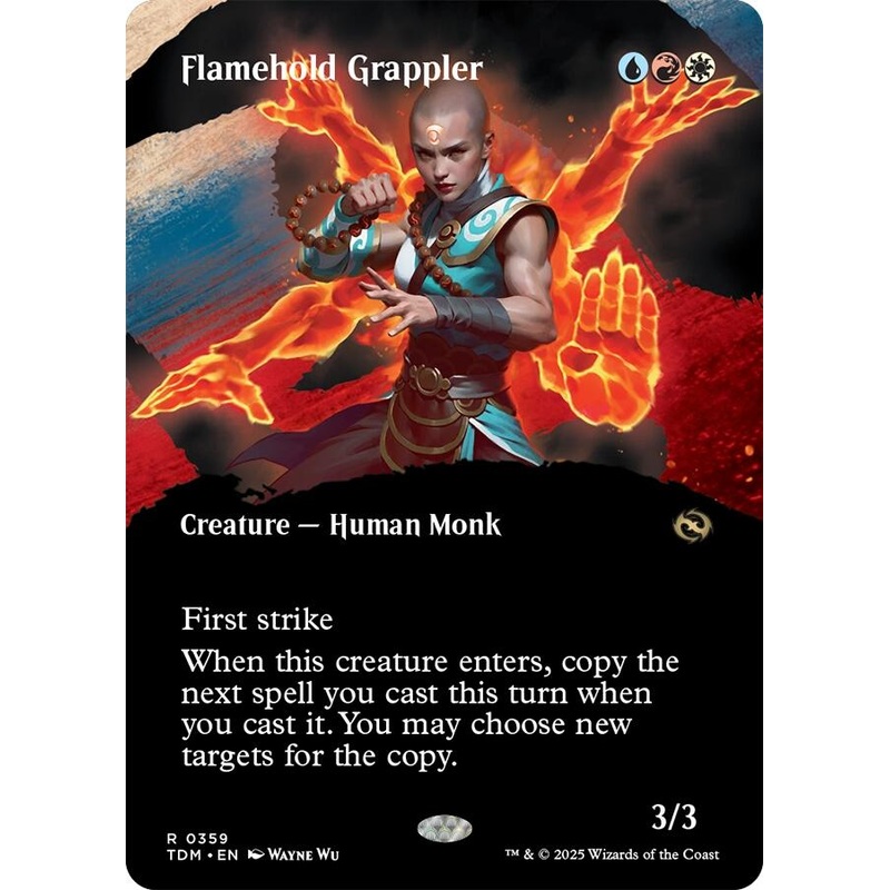 Flamehold Grappler (Borderless) [TDM - 359]
