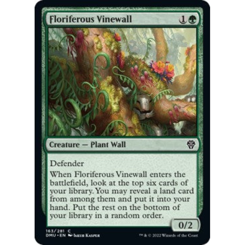 Floriferous Vinewall [DMU - 163]