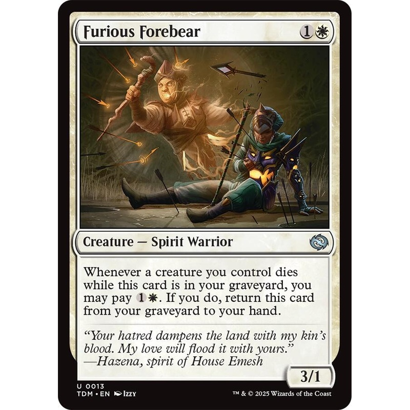 Furious Forebear [TDM - 13]