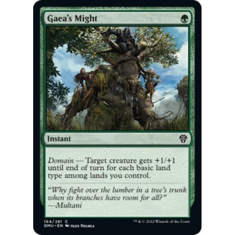 Gaea's Might [DMU - 164]