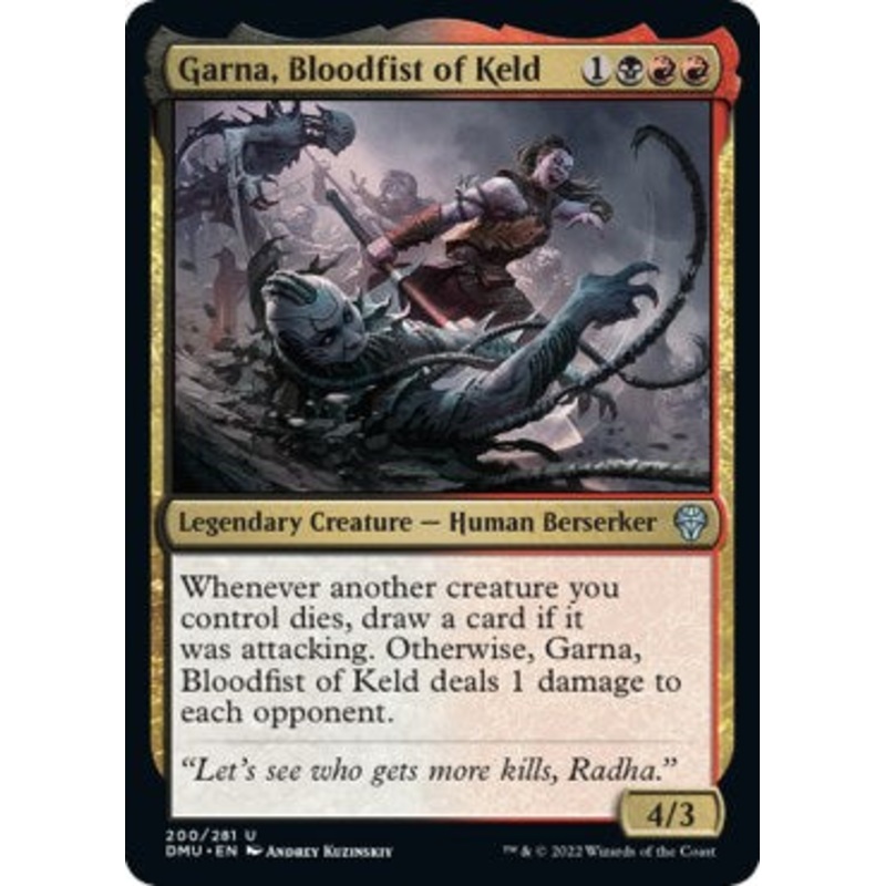 Garna, Bloodfist of Keld [DMU - 200]