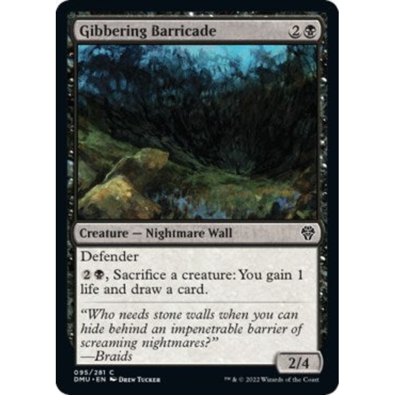 Gibbering Barricade [DMU - 95]