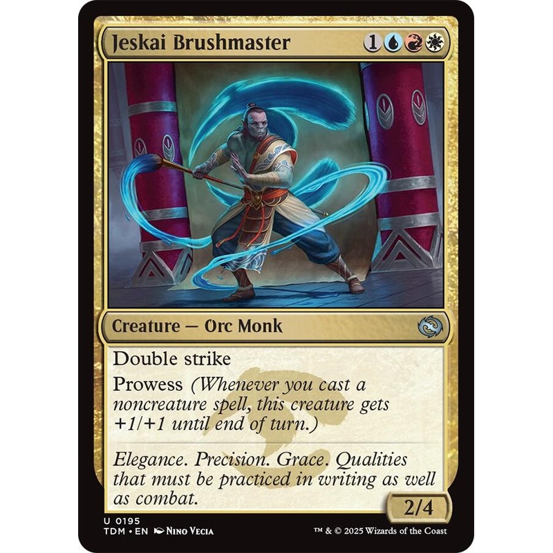 Jeskai Brushmaster [TDM - 195]