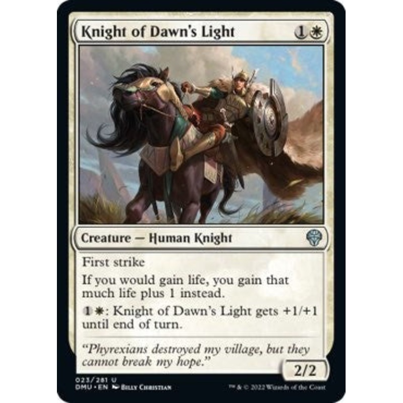 Knight of Dawn's Light [DMU - 23]