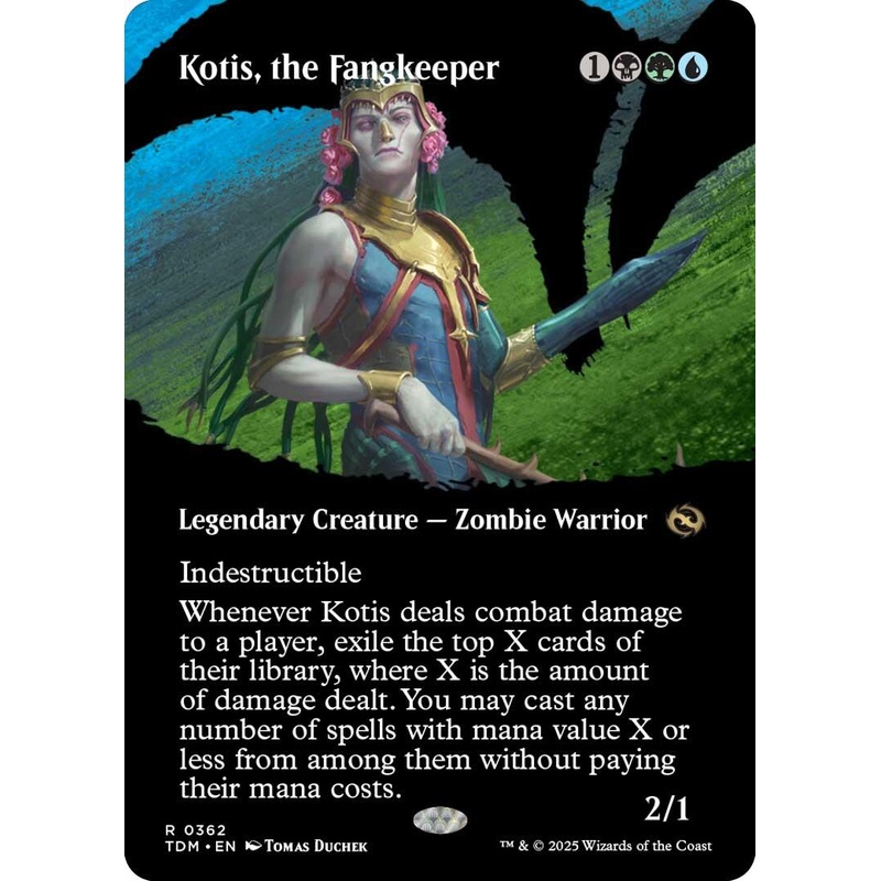 Kotis, the Fangkeeper (Borderless) [TDM - 362]