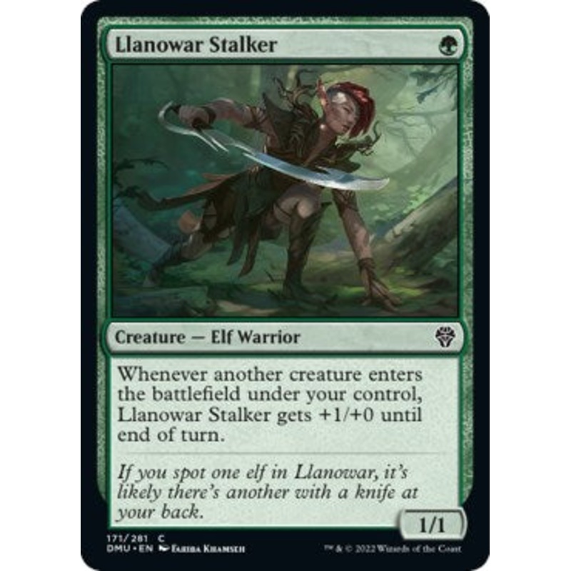 Llanowar Stalker [DMU - 171]